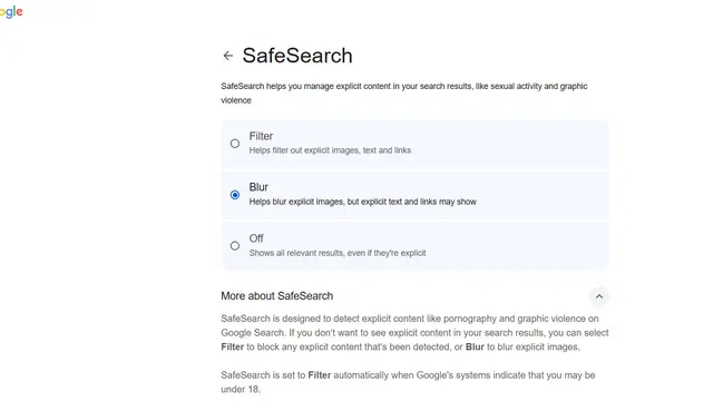Ilustrasi safe search Google (Foto: Google)
