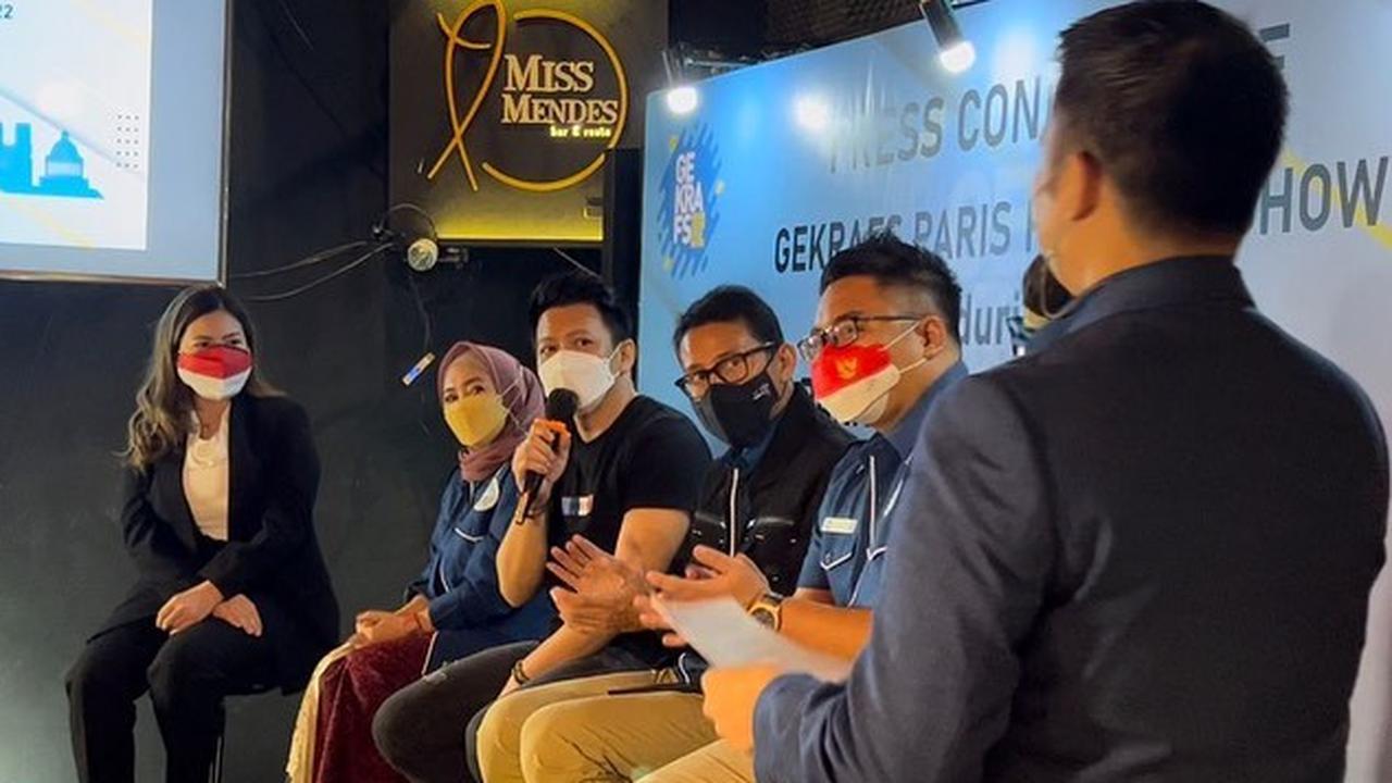 Ariel NOAH Ditunjuk Sandiaga Uno Jadi Dewan Pembina Gekrafs, Ini 6 Potretnya