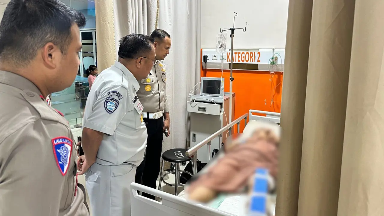 Korban kecelakaan Kereta Api Malioboro Ekspres vs tujuh unit sepeda motor di Magetan (Istimewa)