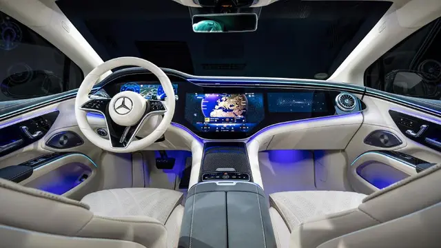 Interior Mercedes-Benz EQS Facelift 2025