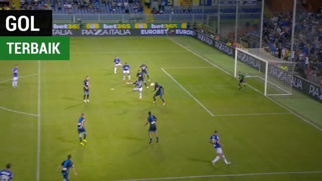 Berita video salah satu gol terbaik yang tercipta pada musim 2018-2019 ditorehkan striker Sampdoria, Fabio Quagliarella.