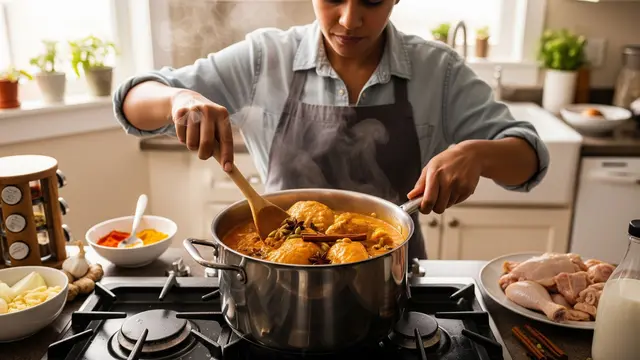 Membuat Kari Ayam