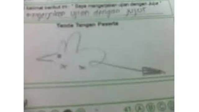 Tanda Tangan 6 Murid di Lembar Jawaban Ini Bikin Geleng Kepala