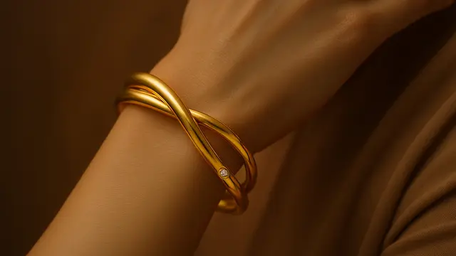 Model Gelang Lilit Emas 24 Karat