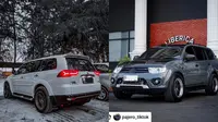 Modifikasi Mitsubishi Pajero Sport. (Source: Instagram/@pajerosportlovers)