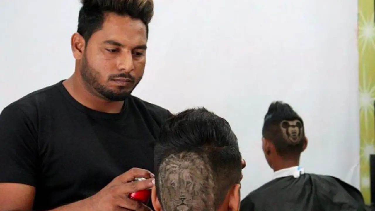 potongan rambut unik