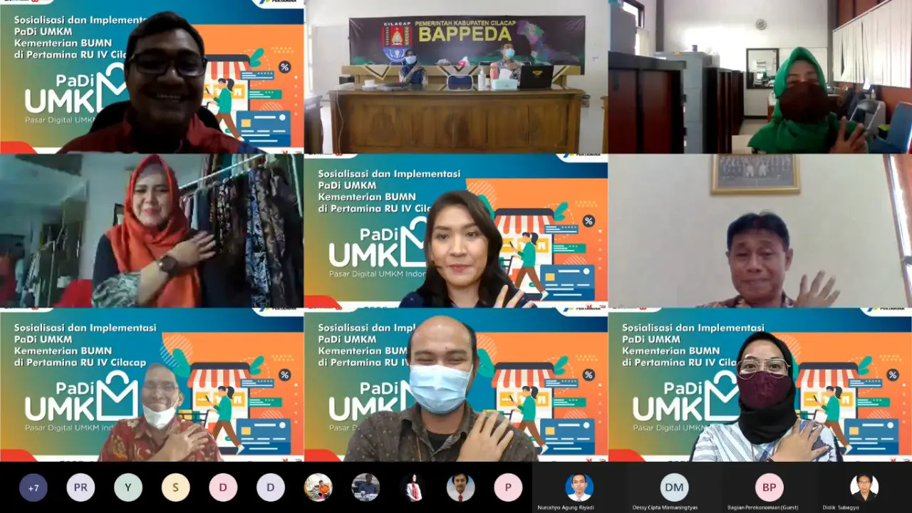 Kilang Pertamina Cilacap Dukung Perkembangan UMKM melalui Implementasi Pasar Digital.