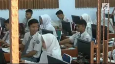 Ujian nasional berbasis komputer tingkat SMA, hingga saat ini masih menyisakan persoalan.