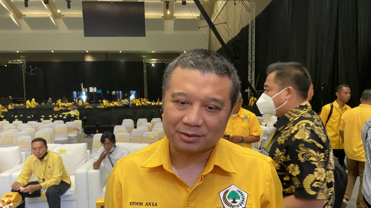 Wakil Ketua Umum Partai Golkar, Erwin Aksa (Liputan6.com//Muhammad Radityo Priyasmoro)