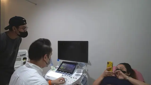 6 Momen Siti Badriah Jalani USG, Tunjukan Sosok Baby Fruity