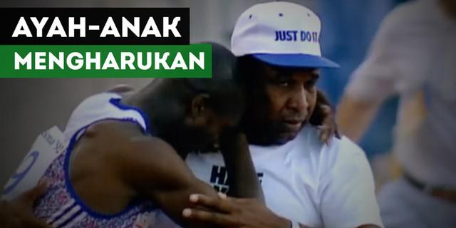 VIDEO: Momen Mengharukan Ayah dan Anak di Olimpiade Barcelona