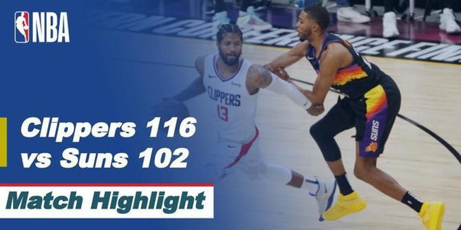 VIDEO: LA Clippers Raih Kemenangan pada Game 5 Melawan Phoenix Suns di Final Wilayah Barat NBA