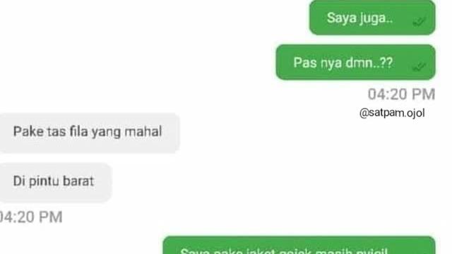 7 Chat Penumpang Ojol Ini Agak Sombong, Ngeselin