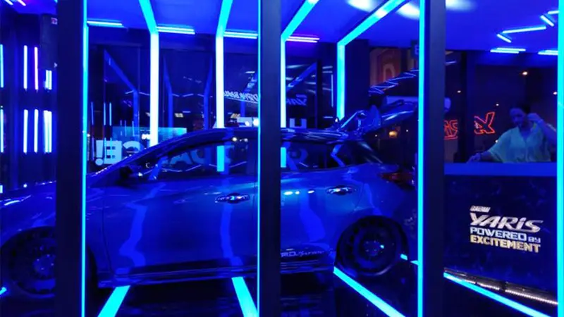 Seru-Seruan di Booth Toyota Yaris X DWP 2019