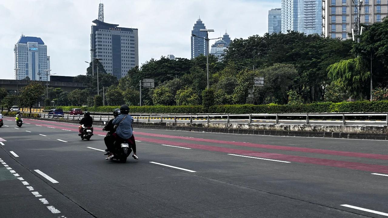 Melihat Kondisi Jakarta Saat Lebaran, Lengang Tanpa Antrean Kendaraan