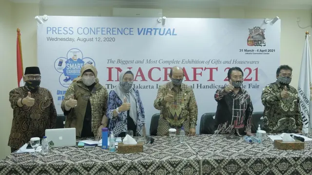 Konferensi Pers Virtual Inacraft 2021