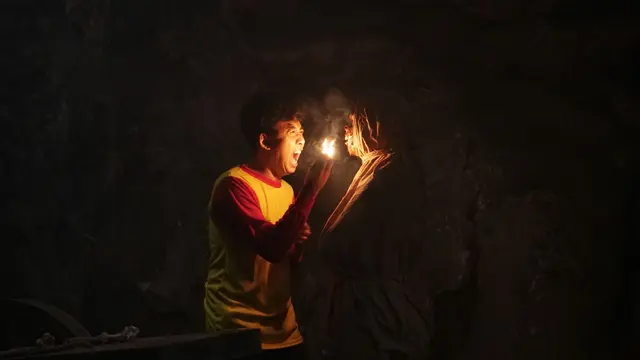 Salah satu adegan film Warung Pocong. (Foto: Dok. Entelekey Media Indonesia)