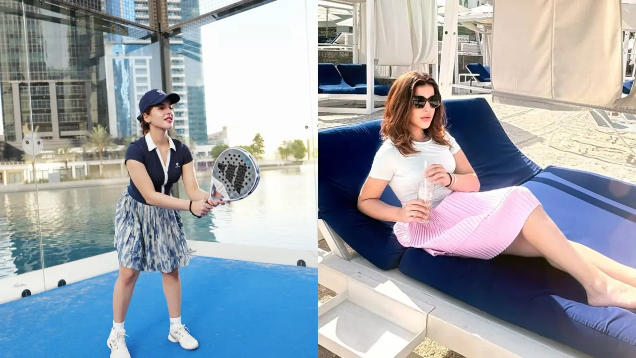 Gaya Santai Tasya Farasya Menikmati Hidup di Dubai dengan Rok Pendek, dari Padel hingga Berjemur