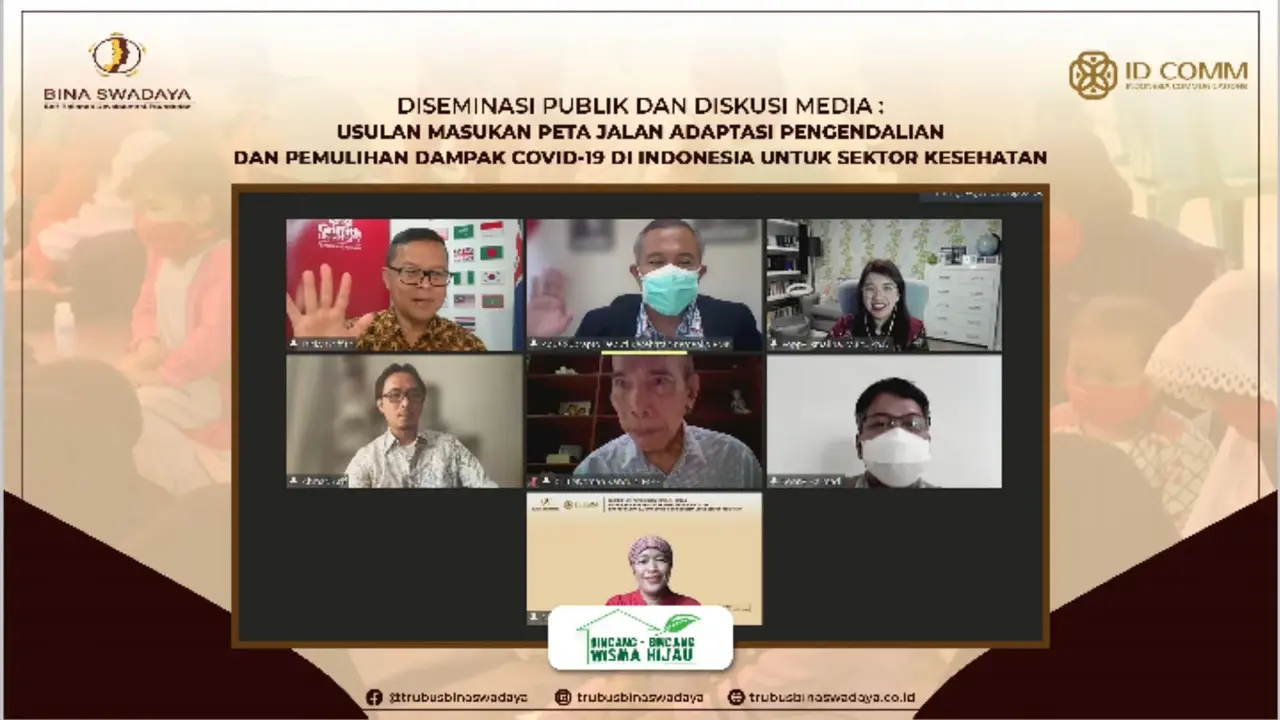 Diseminasi Publik dan Diskusi Media: Usulan Usulan Masukan Peta Jalan Adaptasi Pengendalian dan Pemulihan Dampak COVID-19 untuk Sektor Kesehatan
