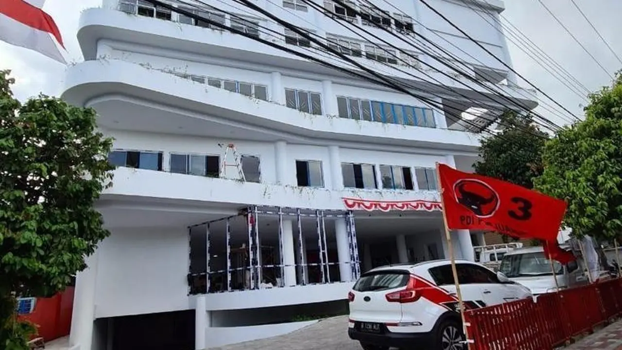 Kantor PDIP Yogyakarta.