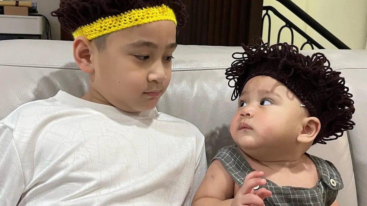 [Fimela] Rafathar Malik Ahmad dan Rayyanza
