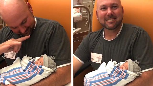 Video Haru Ayah Tunarungu Ajak Bicara Putri Kecilnya (sumber: instagram/untimelyblessing)