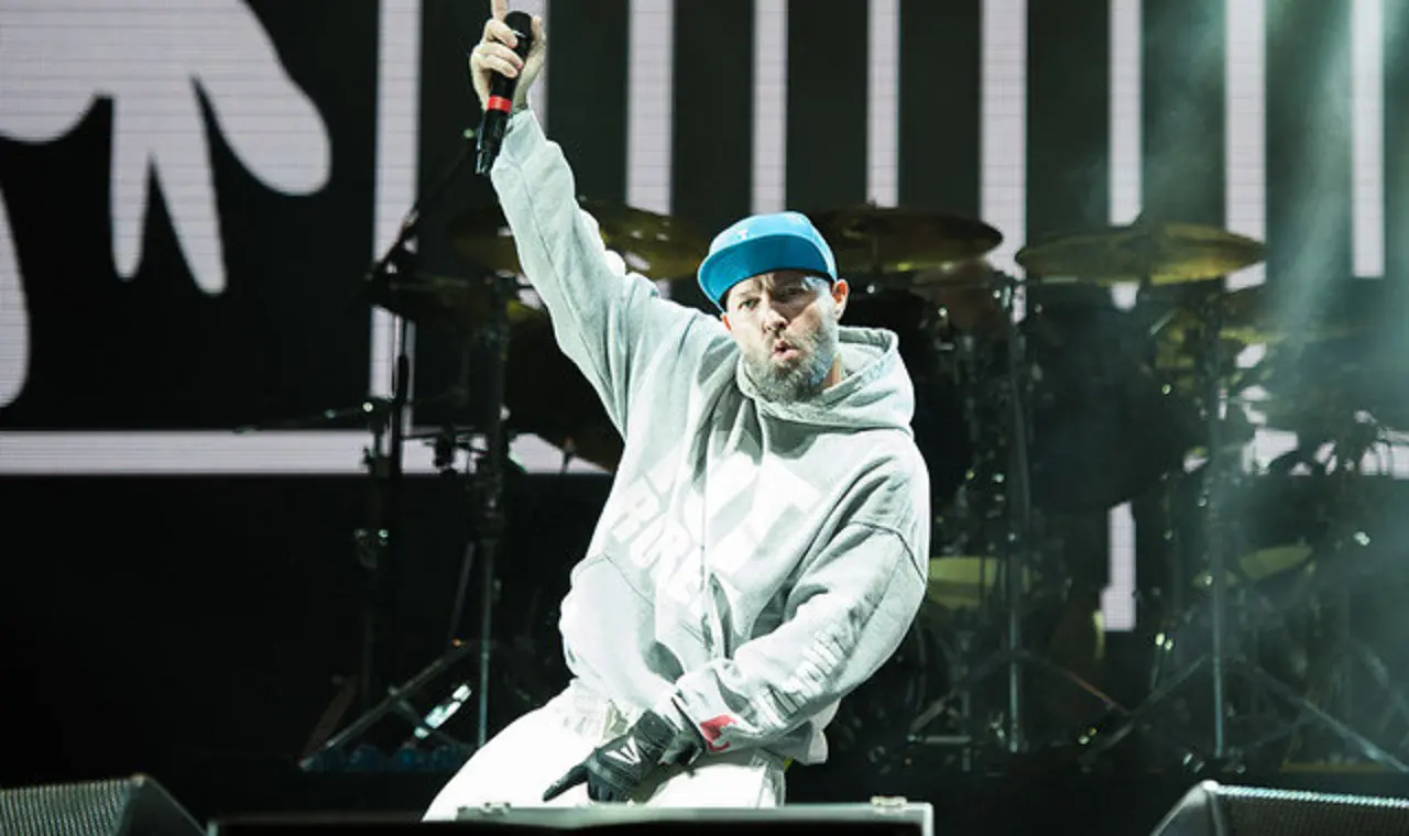 Fred Durst, Limp Bizkit. (Laura Palmer/NME)