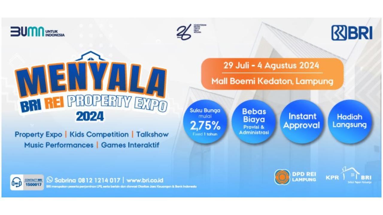 Temukan Potensi Properti Unggulan di Acara Menyala BRI Rei Expo 2024