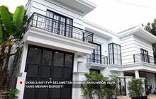 7 Potret Rumah Mewah Mpok Alpa di Jagakarsa, Bergaya American Classic Hitam Putih