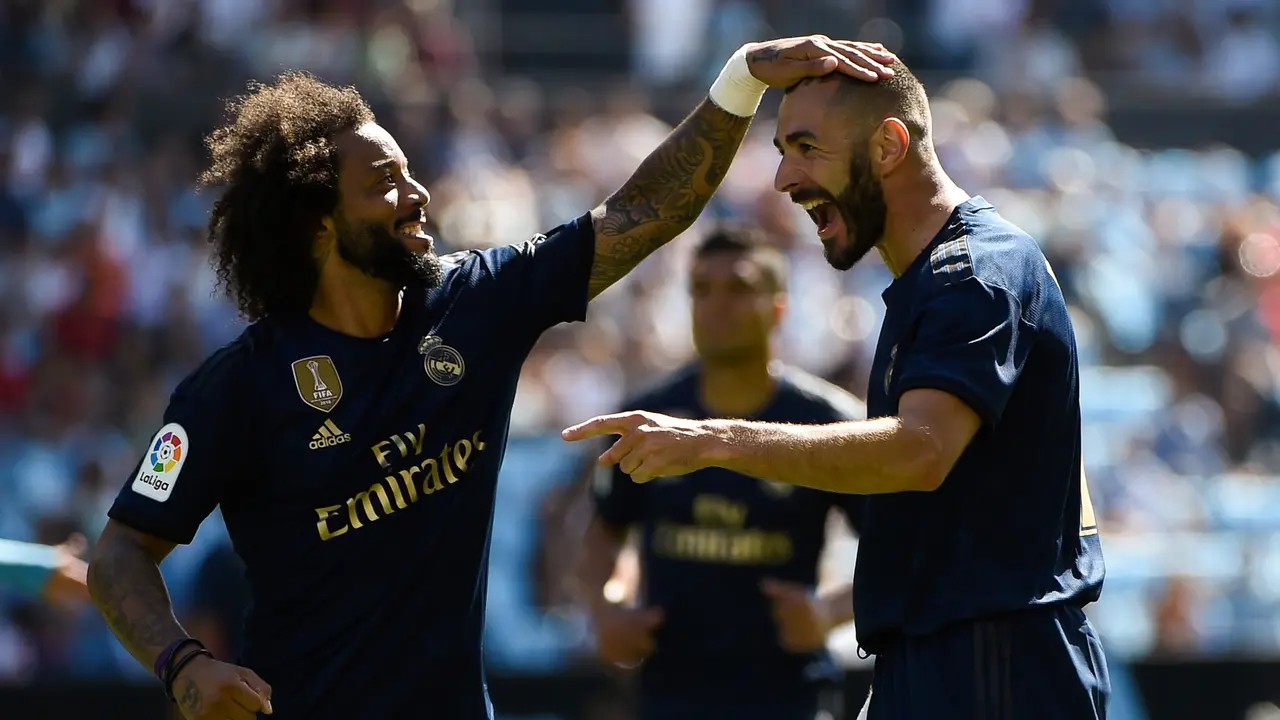 Striker Real Madrid Karim Benzema (MIGUEL RIOPA / AFP)