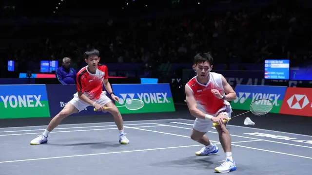 Raymond Indra/Nikolaus Joaquin - All England 2026 - Bulu Tangkis