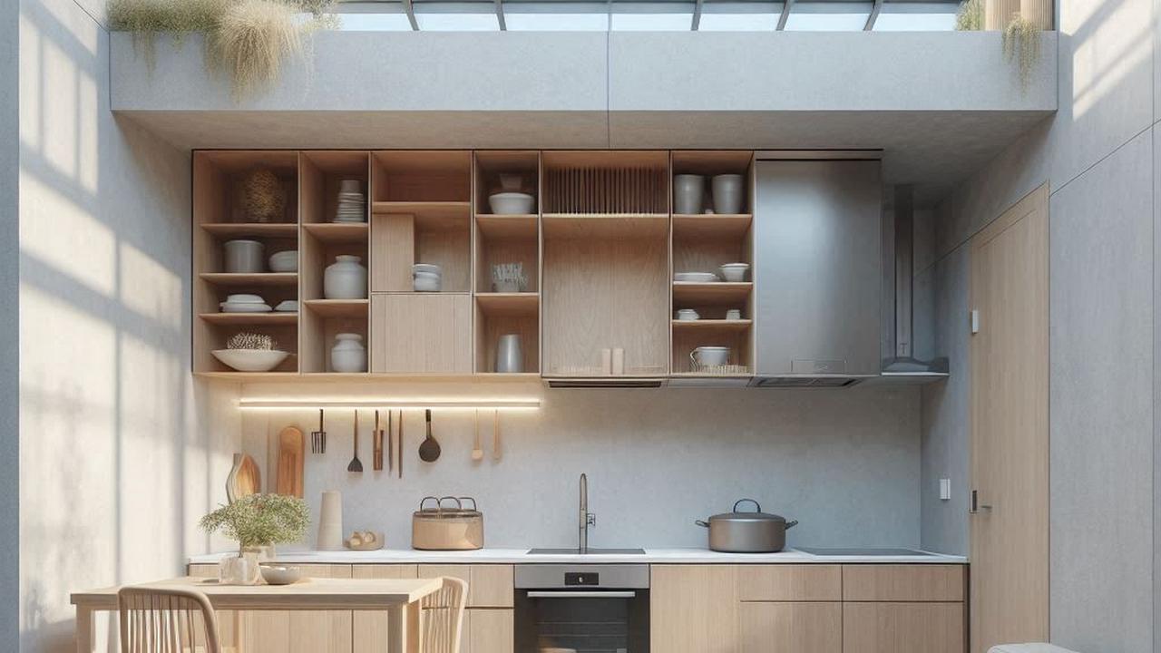 Desain Dapur Minimalis Terbuka