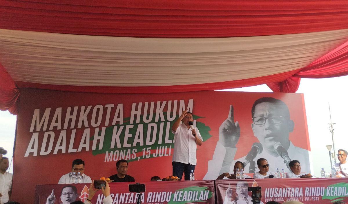 Ia pun enggan membeberkan siapa orang yang dimaksud telah berbuat kezaliman kepadanya.