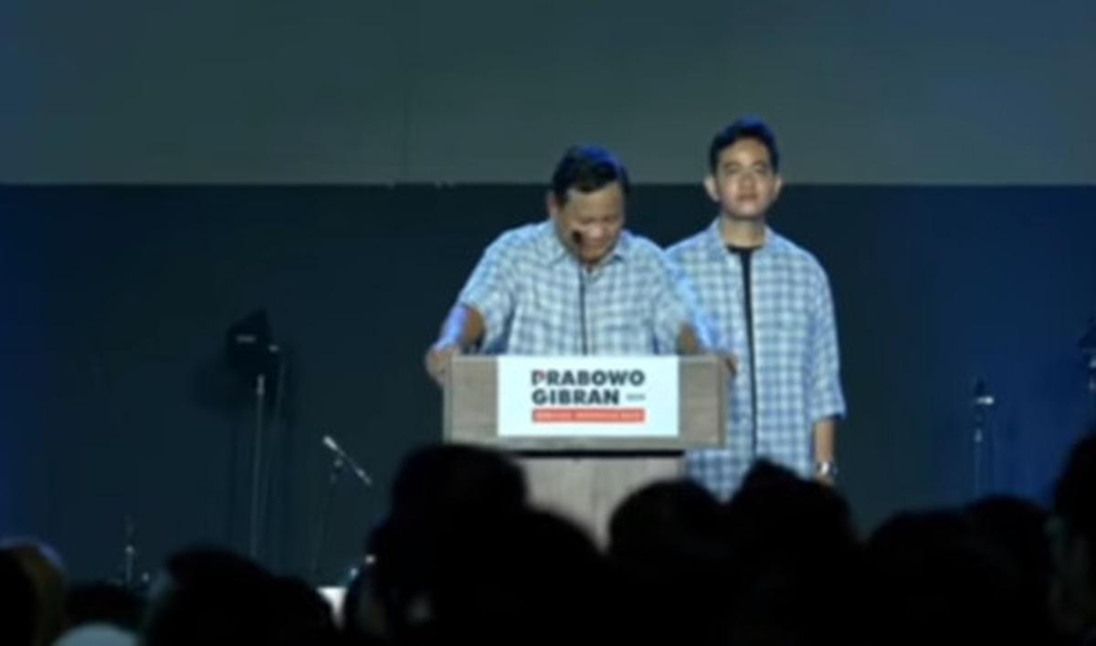 Tak berselang lama, ungkapan Prabowo tersebut menuai reaksi tawa dari para pendukungnya.&nbsp;