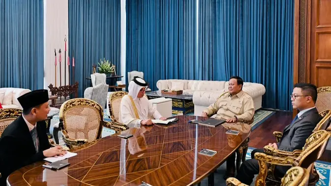 Temui Prabowo, Menlu Qatar Siapkan Investasi Rp 70 Triliun
