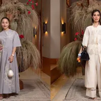 Nikita Willy dan Marsha Timothy hadir dalam presentasi koleksi One-Off Eid 2024 karya SAPTO DJOJOKARTIKO. / Foto dok : SAPTO DJOJOKARTIKO.