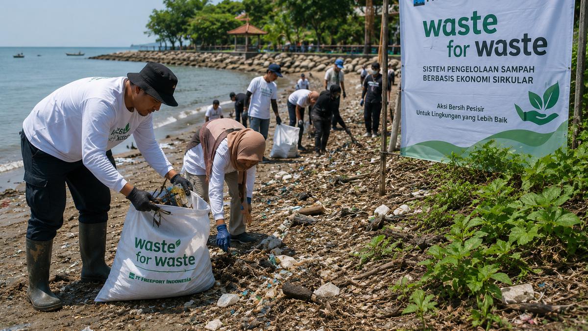 Penguatan Program Pengelolaan Sampah Pesisir Berbasis Komunitas di Gresik