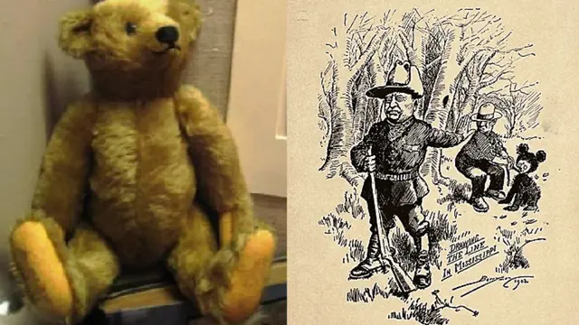 Ilustrasi Sejarah boneka Teddy Bear