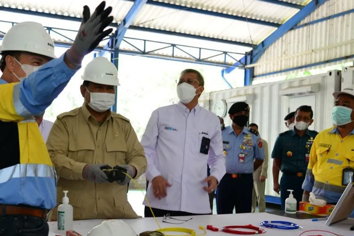 Menteri Pertahanan Prabowo Subianto Melakukan Kunjungan Kerja ke Jawa Barat.