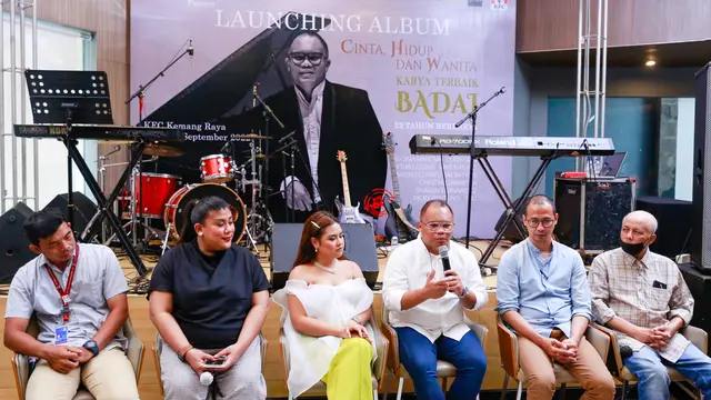 Badai Eks Kerispatih Luncurkan Album Karya Terbaik Badai Cinta Hidup Dan Wanita. (ist)