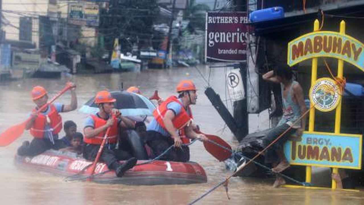 Banjir lumpuhkan Ibu Kota Filipina
