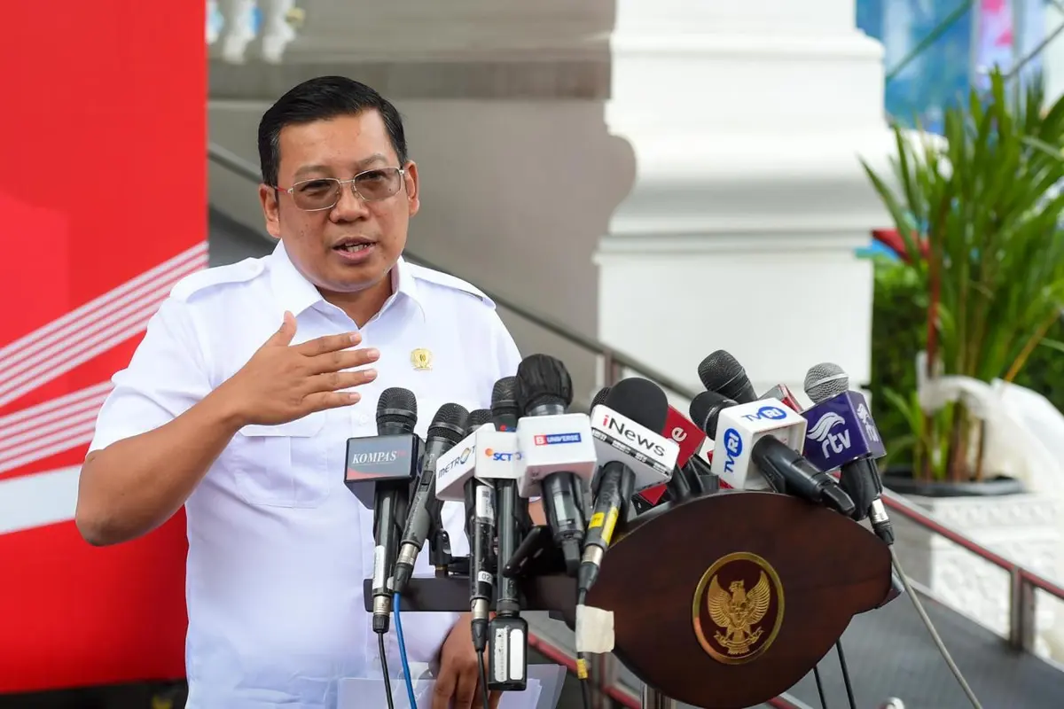 Kepala Badan Pangan Nasional (Bapanas) Arief Prasetyo Adi kepada di Kompleks Istana Kepresidenan Jakarta, Senin (10/7/2023). (Setpres)