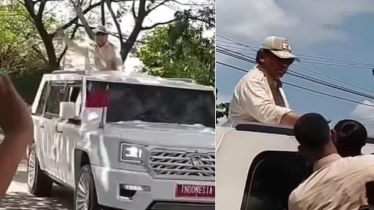 Bocah Teriak Minta Kaos ke Prabowo di Pinggir Jalan, Presiden Mendadak Berhenti Beri Hadiah 'Berharga' jadi Sorotan