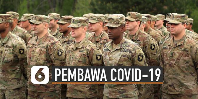 VIDEO: Militer AS Disebut Pembawa Pertama COVID-19