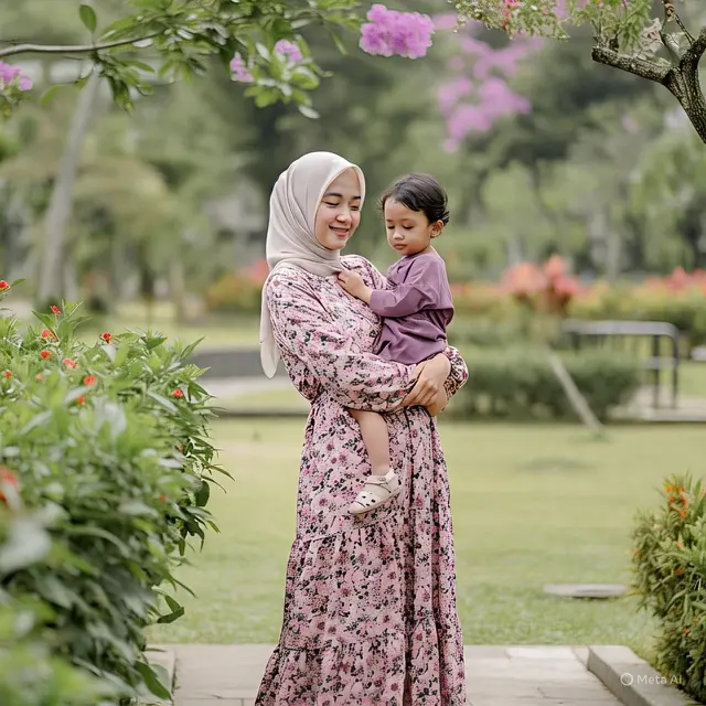 Fashion Ibu Muda Berhijab