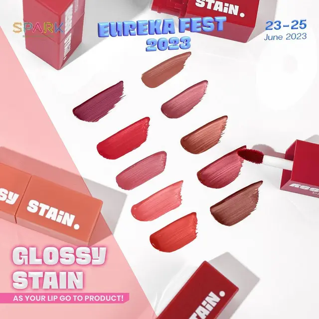 Emina meluncurkan The New Emina Glossy Stain pada Acara Eureka