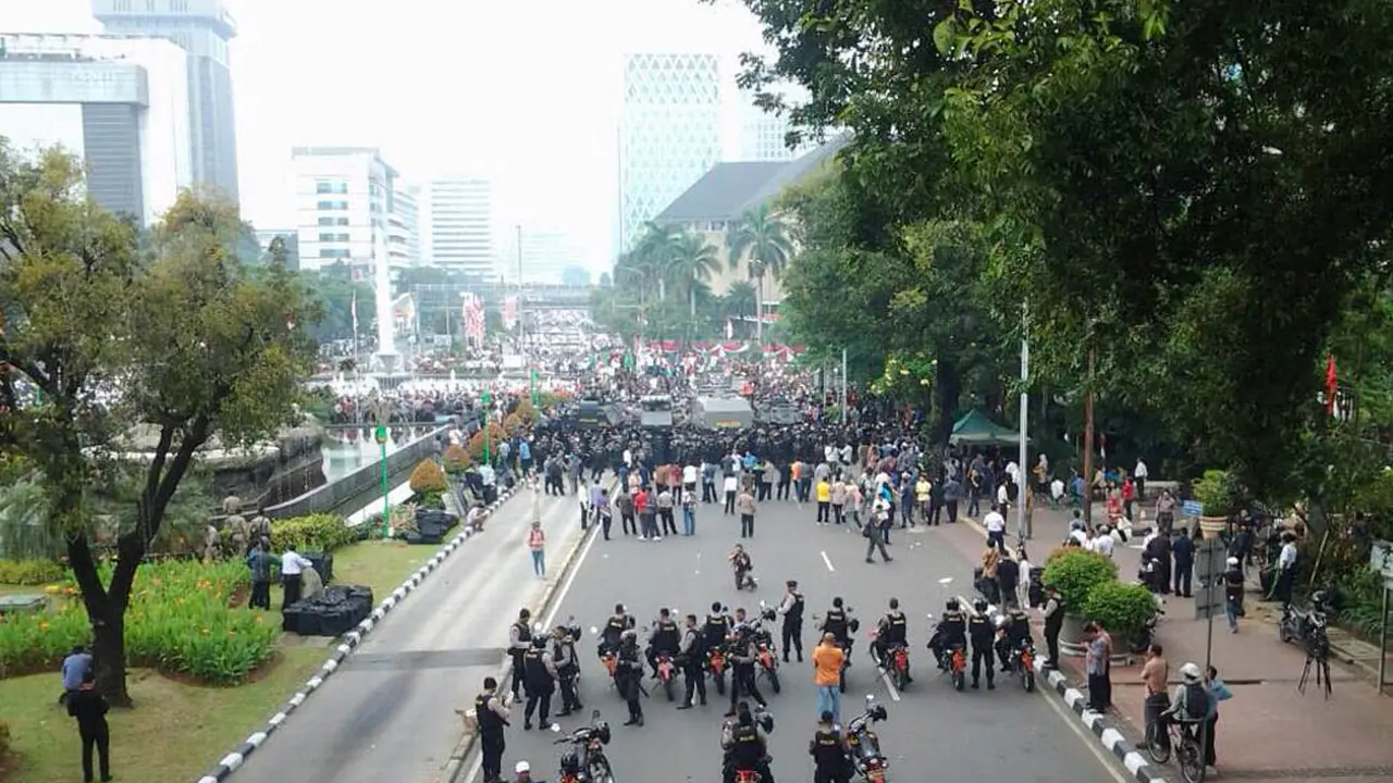 Suasana Kota Jakarta Jelang Putusan MK