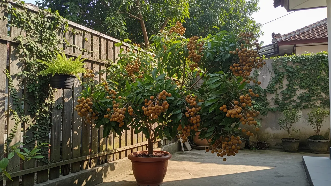 7 Cara Merangsang Kelengkeng di Pot agar Cepat Berbuah Lebat, Panen Optimal
