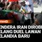 Pertandingan perdana Iran di Piala Dunia 2026 melawan Selandia Baru di Los Angeles diwarnai aksi protes dari ratusan warga keturunan Iran-Amerika. Massa berkumpul di luar stadion sambil mengibarkan bendera singa dan matahari, simbol pra-Revolusi Isla...
