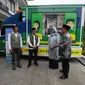 Danone Indonesia menyerahkan Mobil Instalasi Pengolah Air kepada Nahdlatul Ulama (NU). (Liputan6.com/ ist)